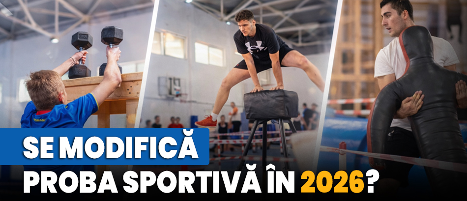 Proba sportiva Academia de Politie.